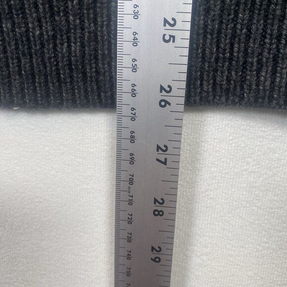 Express Men’s Wool Blend Mock Neck Utility Cardigan Sweater Gray Size M - Picture 10 of 11